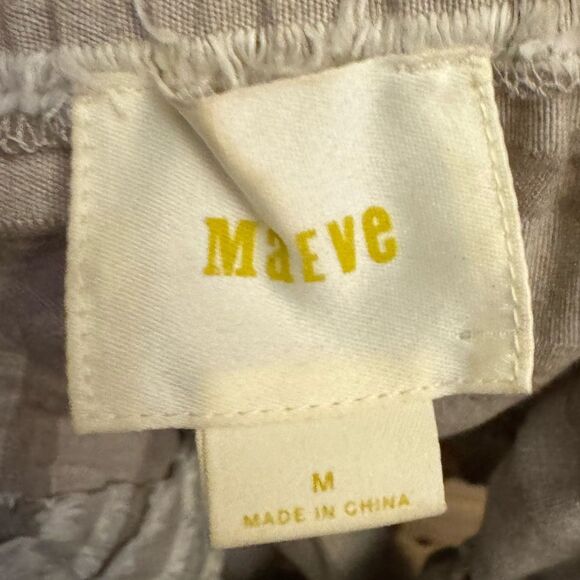 Maeve Anthropologie Size Medium Soeil Babydoll Ribbon Sleeve Cotton Tank Top - Picture 9 of 11